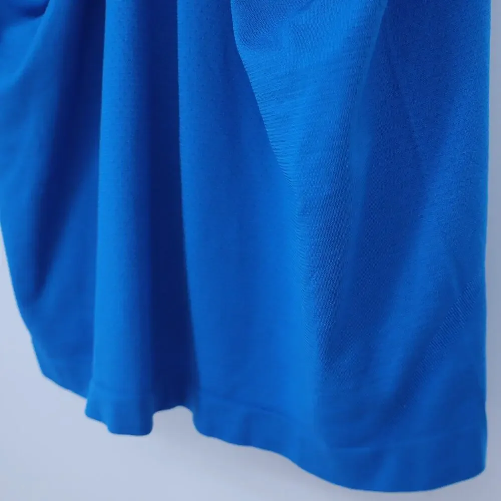Lululemon Swiftly Tech Racerback Tank Beach Ball Blue Waist Length Women's 10